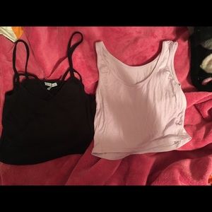 Set of 2 crop tops